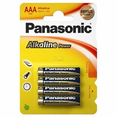 Battery panasonic aaa 12x4 цена и информация | Батареи | hansapost.ee