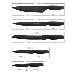 Aurora AU 861 Universal knife Stainless steel hind ja info | Kööginoad ja teritajad | hansapost.ee