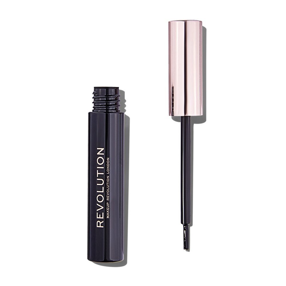 Kauapüsiv kulmutušš Makeup Revolution Brow Tint Medium Brown 6 ml hind ja info | Kulmupliiatsid, -puudrid ja -värvid | hansapost.ee