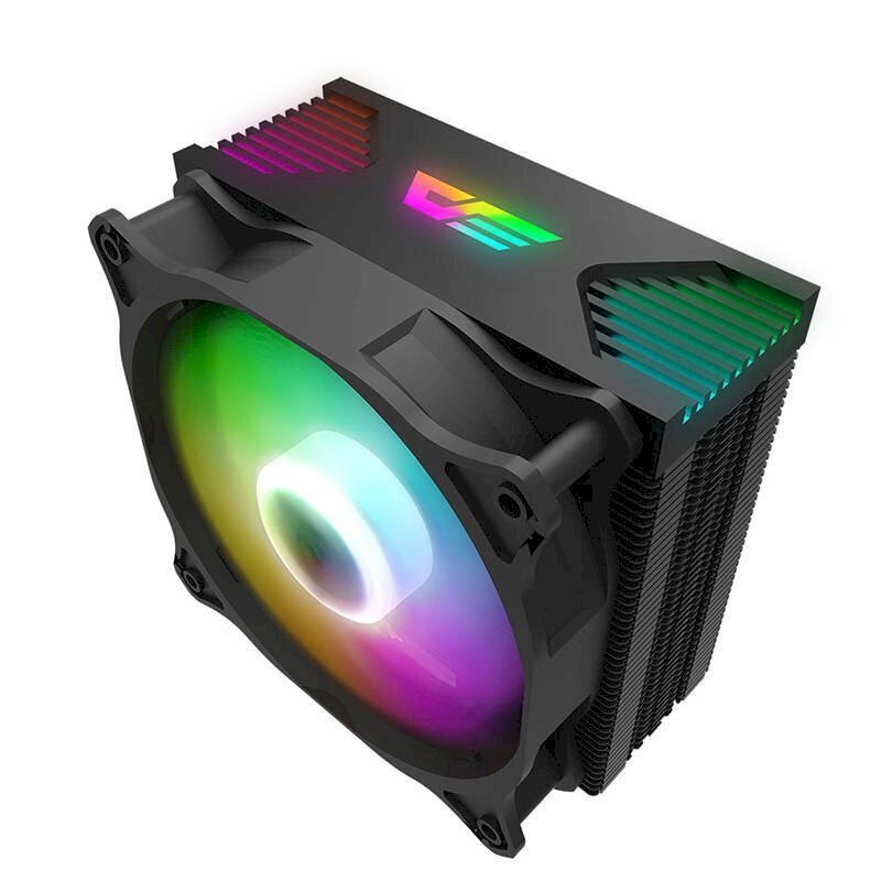 CPU active cooling Darkflash Darkair Plus ARGB (heatsink + fan 120x120) цена и информация | Vesijahutused | hansapost.ee