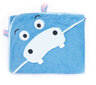 Pehme vannirätik Sensillo Water Friends Hippo, 100x100, sinine цена и информация | Laste vannitooted | hansapost.ee