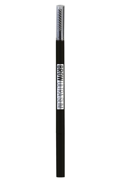 Automaatne kulmupliiats harjaga Maybelline New York Brow Ultra Slim Deep Brown, 9 g цена и информация | Kulmupliiatsid, -puudrid ja -värvid | hansapost.ee