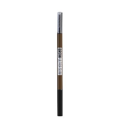 Automaatne kulmupliiats harjaga Maybelline New York Brow Ultra Slim Deep Brown, 9 g hind ja info | Kulmupliiatsid, -puudrid ja -värvid | hansapost.ee