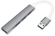 Mocco OTG Hub 3x USB 2.0 / 1x USB 3.0 hind ja info | USB adapterid ja jagajad | hansapost.ee