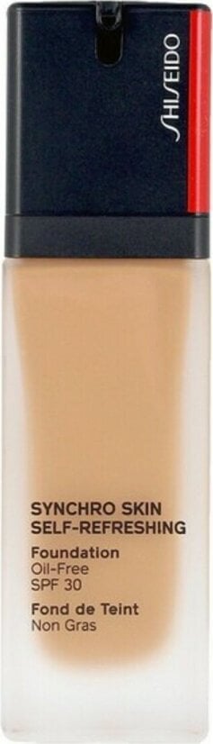 Jumestuskreem Shiseido Synchro Skin Self-Refreshing Foundation SPF 30 - Long-lasting makeup, 30 ml, 260 Cashmere #EABD96 цена и информация | Jumestuskreemid ja puudrid | hansapost.ee