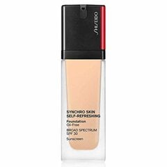 Shiseido Synchro Skin Self-Refreshing Foundation SPF 30 - Long-lasting makeup 30 мл 220 Linen #F4CFA5 цена и информация | Пудры, базы под макияж | hansapost.ee