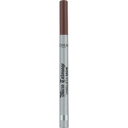 Kulmupliiats L'Oreal Brow Artist Micro Tatouage, 108 Dark Brunette, 2 g цена и информация | Kulmupliiatsid, -puudrid ja -värvid | hansapost.ee