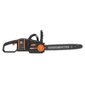 WORX WG385E chainsaw 40 cm 2x 20V 4,0Ah Black, Orange цена и информация | Elektrilised saed, ketassaed ja tarvikud | hansapost.ee