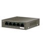 Tenda TEF1105P network switch Managed Fast Ethernet (10/100) Brown Power over Ethernet (PoE) цена и информация | Ruuterid | hansapost.ee