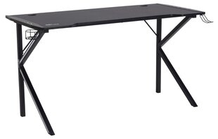 Игровой компьютерный стол Ninja, черный цвет цена и информация | Компьютерные, письменные столы | hansapost.ee