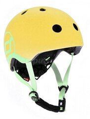 Детский шлем Scoot and Ride, желтый цена и информация | Шлемы | hansapost.ee