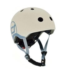 Детский шлем Scoot and Ride, бежевый цена и информация | Шлемы | hansapost.ee