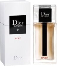 Tualettvesi Dior Homme Sport EDT meestele 125 ml price and information | Parfüümid meestele | hansapost.ee