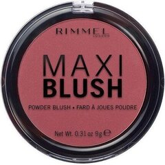 Põsepuna Rimmel Powder Blush Maxi, 003 Wild Card, 9 g hind ja info | Päikesepuudrid ja põsepunad | hansapost.ee