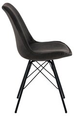 Набор из 2 обеденных стульев Eris, серый цвет цена и информация | Стулья для кухни и столовой | hansapost.ee