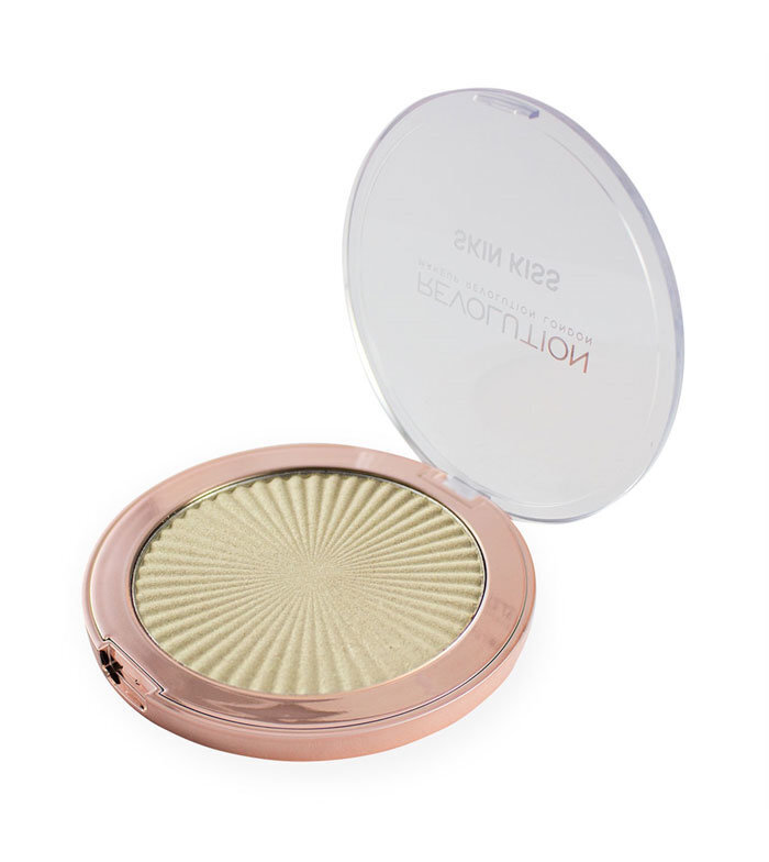 Sära andev vahend Makeup Revolution London Skin Kiss Highlighter 14 g цена и информация | Päikesepuudrid ja põsepunad | hansapost.ee