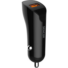Зарядное устройство USB Sencor для зарядки в машине цена и информация | Зарядные устройства для телефонов | hansapost.ee