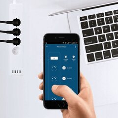 Nutikas pikendusjuhe Woox WiFi Smart 4x USB цена и информация | Смарттехника и аксессуары | hansapost.ee