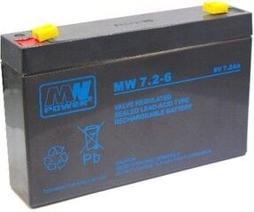 Battery MPL Power Elektro MWS 7.2-6 цена и информация | Аккумуляторы | hansapost.ee