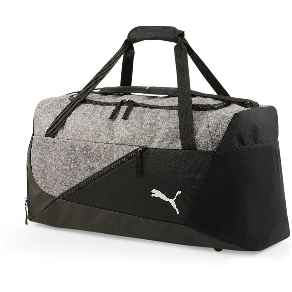 Spordikott Puma teamFINAL Teambag M, 46 l, Black-medium gray heather hind ja info | Spordikotid ja seljakotid | hansapost.ee