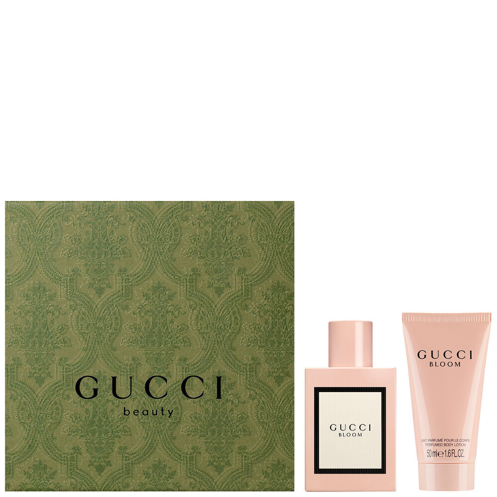 Komplekt Gucci Bloom naistele: parfüümvesi EDP 50 ml + ihupiim 50 ml цена и информация | Parfüümid naistele | hansapost.ee