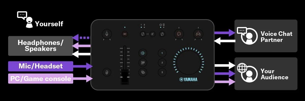 Mängu heliülekande pult Yamaha ZG01 hind ja info | Muusikainstrumentide tarvikud | hansapost.ee