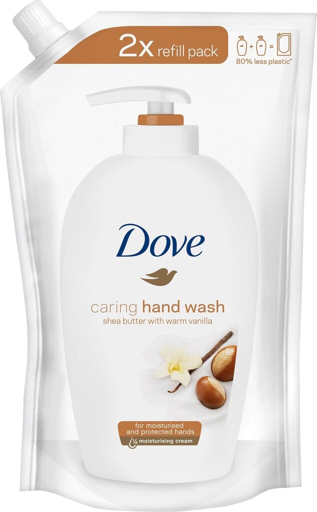 Dove Caring Shea Butter & Warm Vanilla 500 ml цена и информация | Seebid | hansapost.ee