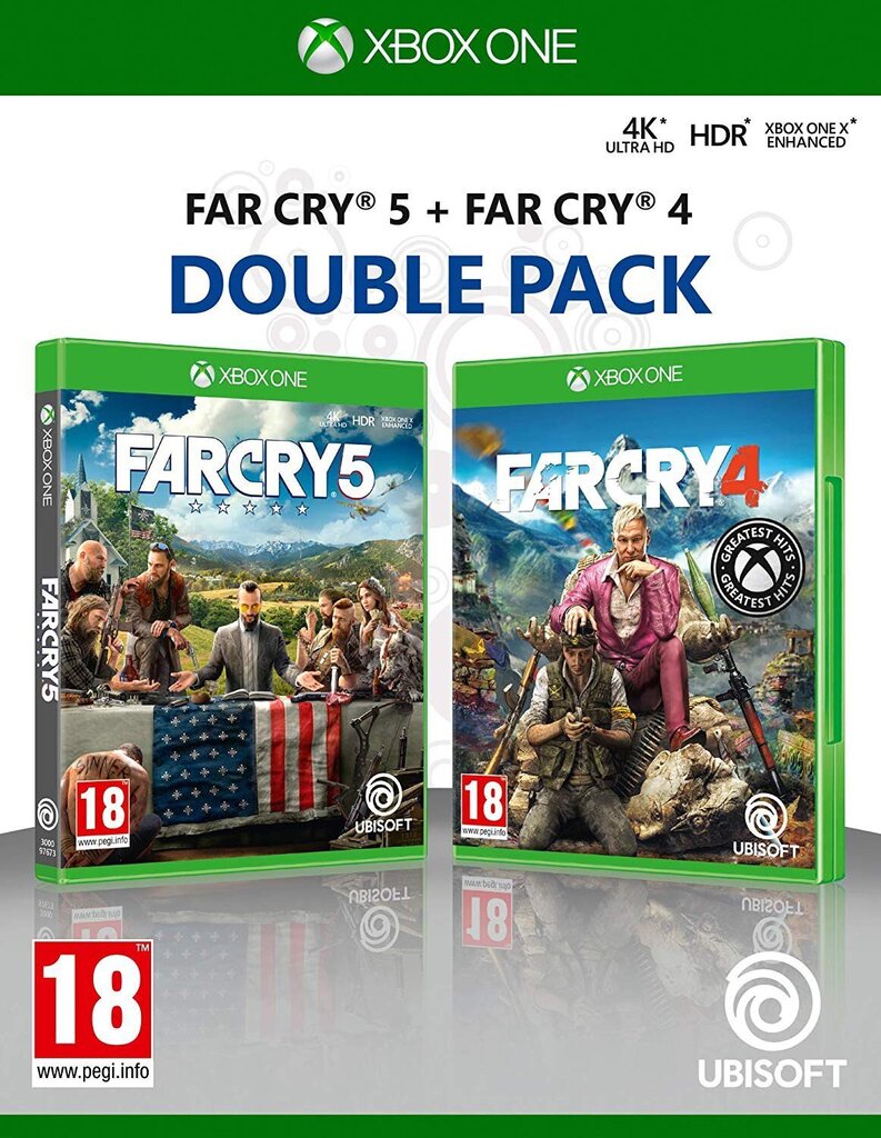 Far Cry 4 + Far Cry 5 XBOX цена и информация | Konsooli- ja arvutimängud | hansapost.ee