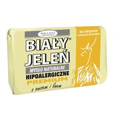 Looduslik seep Bialy Jelen Premium Owies & Len 100 g hind ja info | Bialy Jelen Parfüümid, lõhnad ja kosmeetika | hansapost.ee