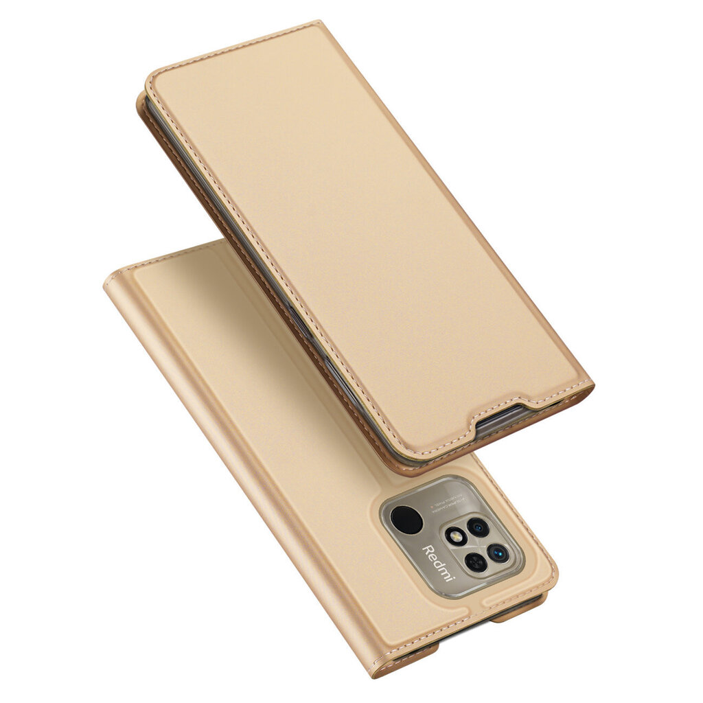 Telefoniümbris Dux Ducis - Xiaomi Redmi 10C, kuldne цена и информация | Telefonide kaitsekaaned ja -ümbrised | hansapost.ee