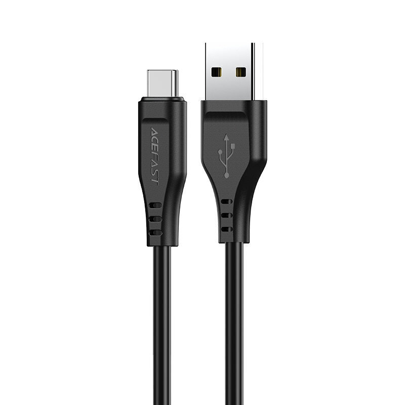 Telefonijuhe Acefast USB, USB-C, 1.2m, 3A hind ja info | Mobiiltelefonide kaablid | hansapost.ee