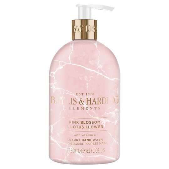 Vedel käteseep Baylis & Harding Elements Pink Blossom & Lotus Flower, 500 ml hind ja info | Seebid | hansapost.ee