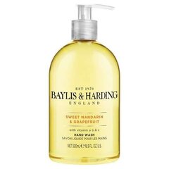 Vedel käteseep Baylis & Harding Sweet Mandarin & Grapefruit, 500 ml price and information | Soaps | hansapost.ee