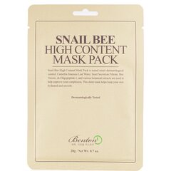 Kangasmask Benton Snail Bee High Content, 20 g hind ja info | Näomaskid ja silmamaskid | hansapost.ee