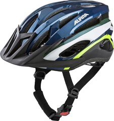 Bike helmet Alpina MTB17 dark blue & neon 58-61 hind ja info | Kiivrid | hansapost.ee