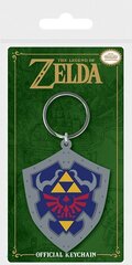 Legend of Zelda - Hylian Shield Rubber Keychain цена и информация | Атрибутика для игроков | hansapost.ee