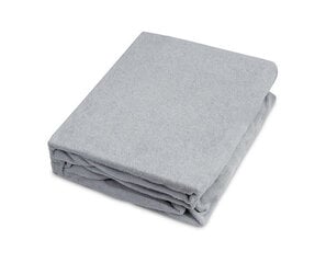 Лист с резиной Sensillo, серый 140x70 см цена и информация | Сетки для кроватей | hansapost.ee
