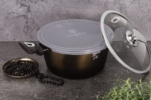 Kaanega pott 20cm 2,5l BERLINGER HAUS BH / 6604 Metallic Line Shiny Black Edition price and information | Pots | hansapost.ee