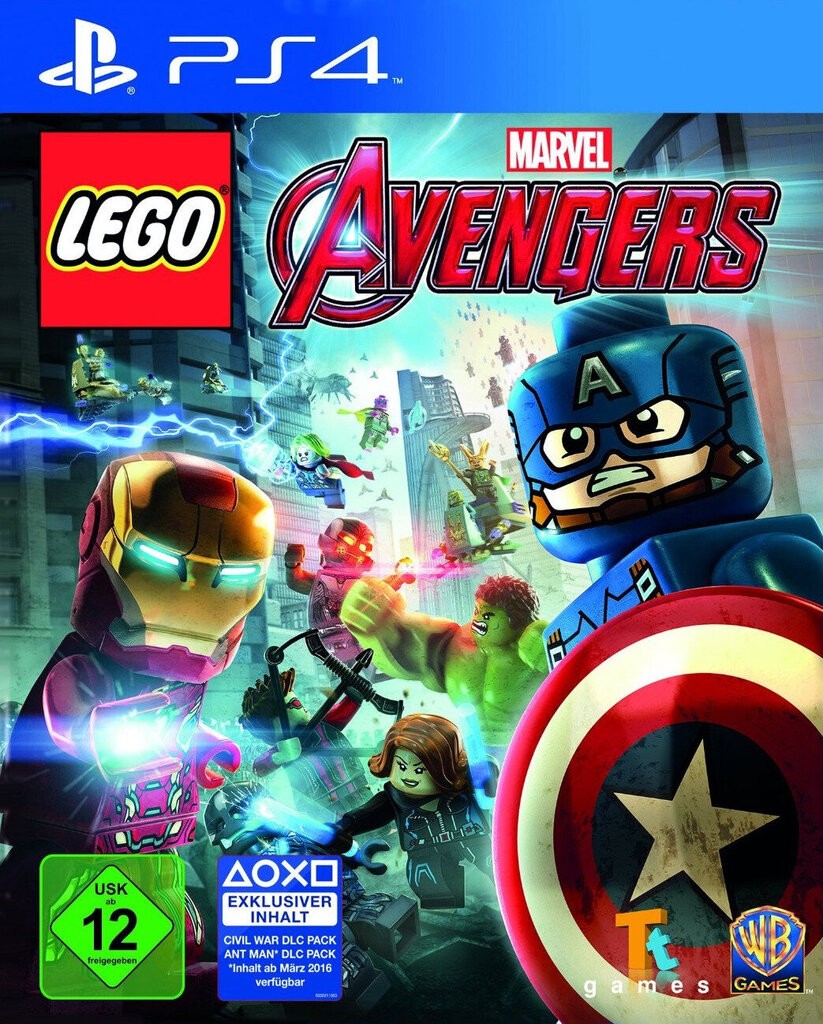 LEGO Marvels Avengers - ES (PS4) цена и информация | Konsooli- ja arvutimängud | hansapost.ee