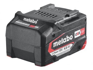 Аккумулятор Metabo 18 В 4,0 Ач литий-ионный цена и информация | Дрели и шуруповёрты | hansapost.ee
