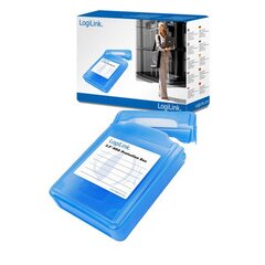LogiLink UA0133 HDD защитная коробка 1 HDD, синяя цена и информация | Жёсткие диски (SSD, HDD) | hansapost.ee