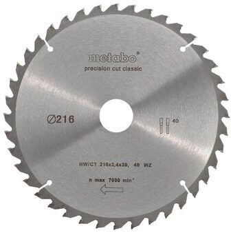 Lõikeketas Metabo Classic, 216x1.8x30 mm hind ja info | Aiatööriistade varuosad | hansapost.ee