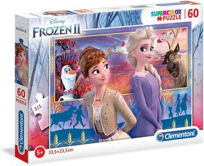 Clementoni pusle Frozen, 60 tk hind ja info | Pusled lastele ja täiskasvanutele | hansapost.ee