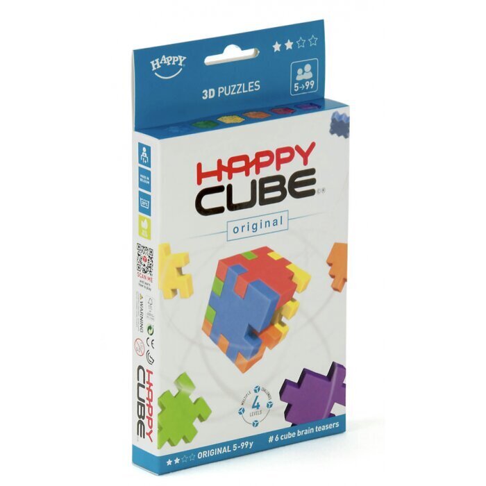 Mäng Happy Cube Original 6 pack цена и информация | Lauamängud ja mõistatused perele | hansapost.ee