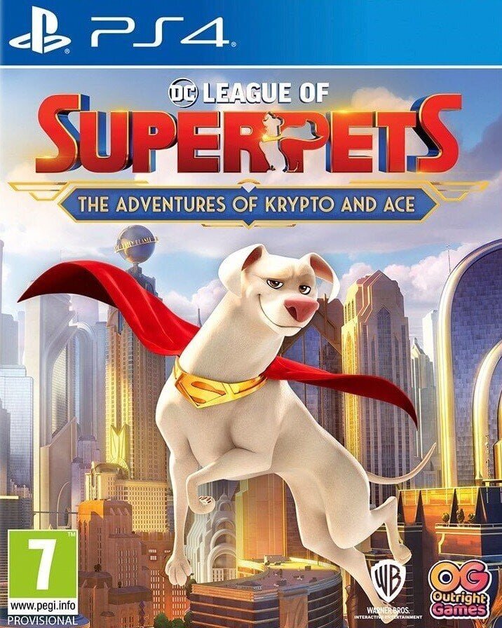 Mäng DC League of Super Pets: The Adventures of Krypto and Ace Playstation 4 PS4 hind ja info | Konsooli- ja arvutimängud | hansapost.ee