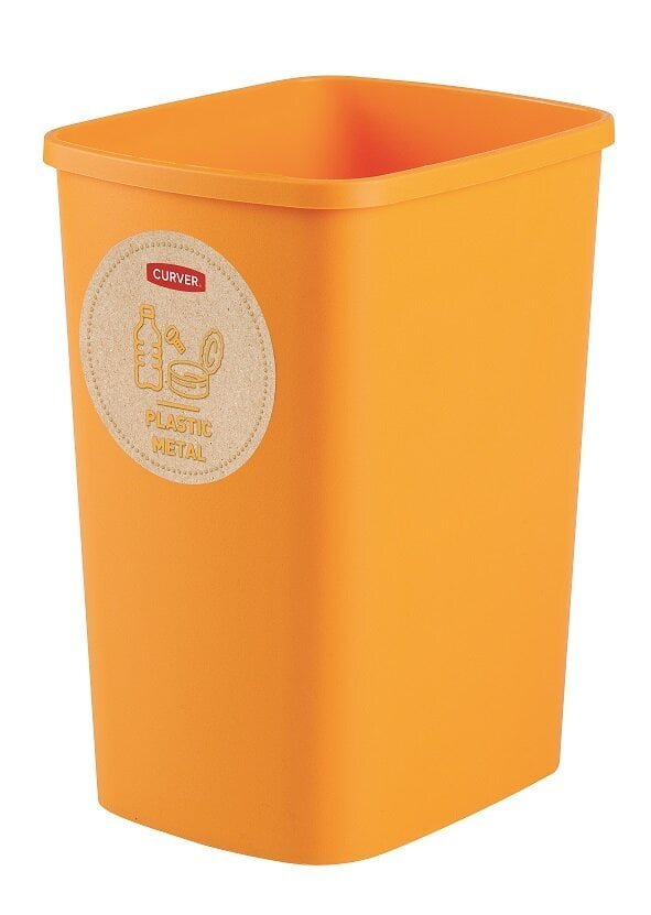 Ilma kaaneta prügikastide komplekt Deco Flip Bin, 3x10l, sinine/roheline/kollane цена и информация | Prügikastid | hansapost.ee