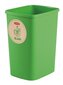 Ilma kaaneta prügikastide komplekt Deco Flip Bin, 3x10l, sinine/roheline/kollane hind ja info | Prügikastid | hansapost.ee