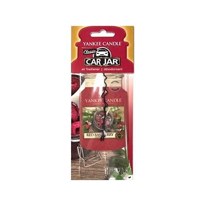 Auto õhuvärskendaja Yankee Candle Car Jar Red Raspberry hind ja info | Auto õhuvärskendajad | hansapost.ee