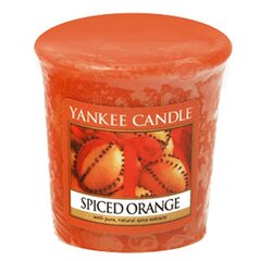 Yankee Candle Spiced Orange lõhnaküünal 49 g hind ja info | Küünlad, küünlajalad | hansapost.ee