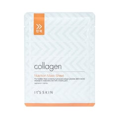 Укрепляющая листовая маска для лица Its's Skin Collagen 17 г цена и информация | Духи, косметика | hansapost.ee